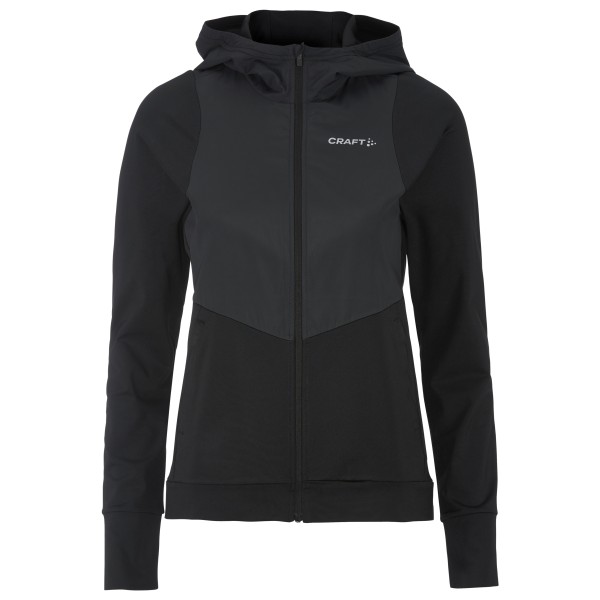 Craft - Women's Adv Essence Jersey Hood Jacket 2 - Laufjacke Gr XL schwarz von Craft