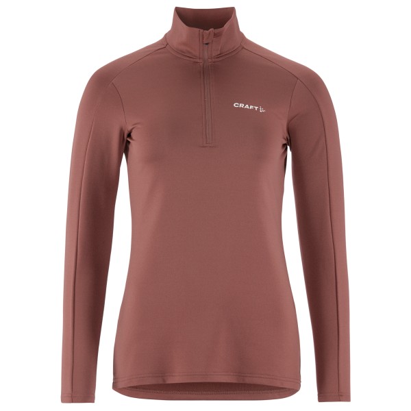 Craft - Women's Core Gain Midlayer - Funktionsshirt Gr L braun von Craft