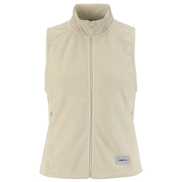 Craft - Women's Subz Fleece Vest - Laufweste Gr L beige von Craft