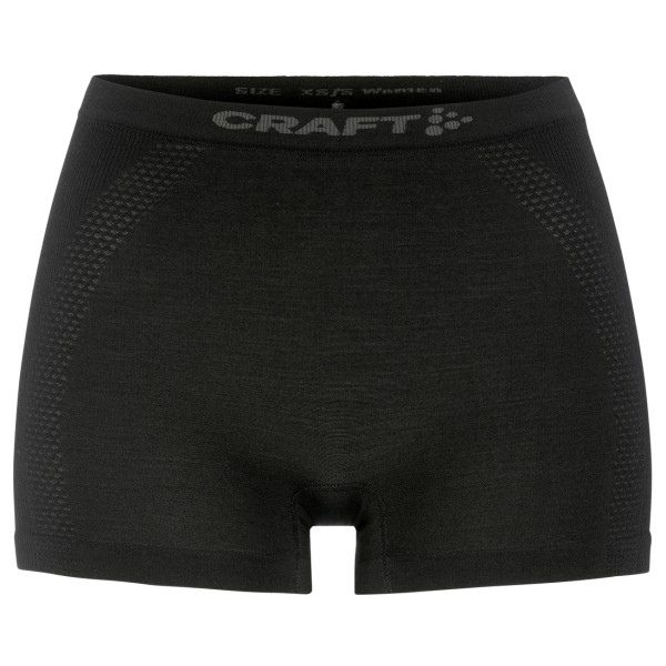 Craft - Women's Wool Seamless Boxer - Merinounterwäsche Gr XL/XXL schwarz von Craft