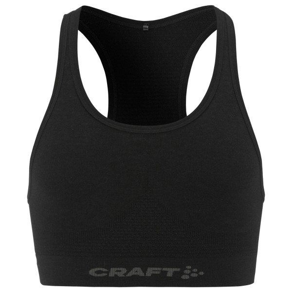 Craft - Women's Wool Seamless Bra - Sport-BH Gr M/L schwarz von Craft