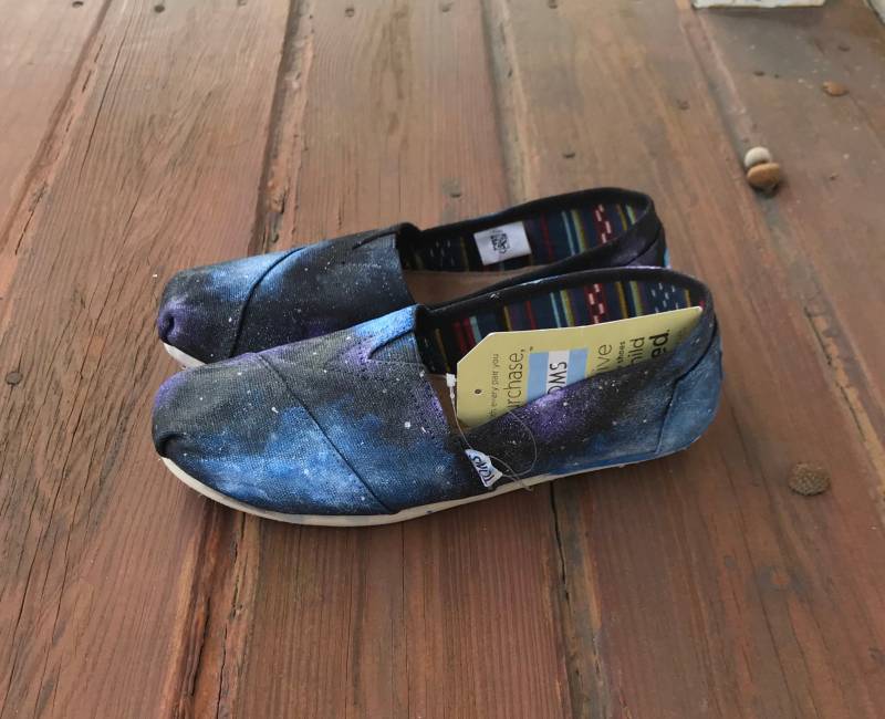 Galaxy Toms Custom Painted von CraftBard