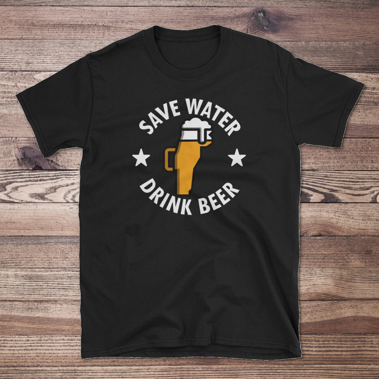 Sparen Sie Wasser Trinken Lokalen Vermont Beer Herren T-Shirt, Bier Von Hier Vt-T-Shirt, Jungs Zustand Shirt von CraftBeerist