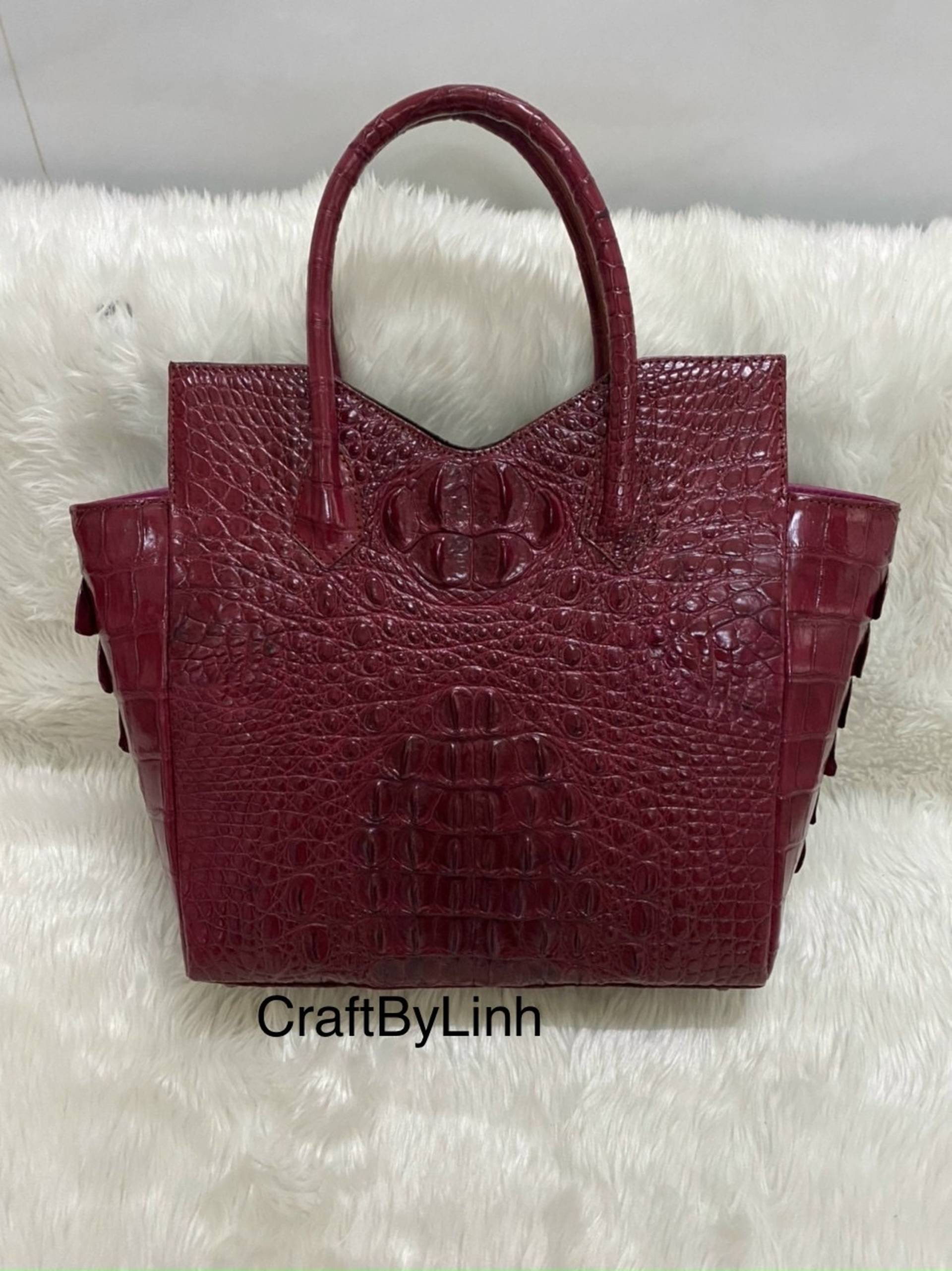 Echte Al-Li Handtasche Für Mädchen, Fashion Girl, Handtasche, Damen Geldbörse, Leder Luxus Designer Frauen von CraftByLinh