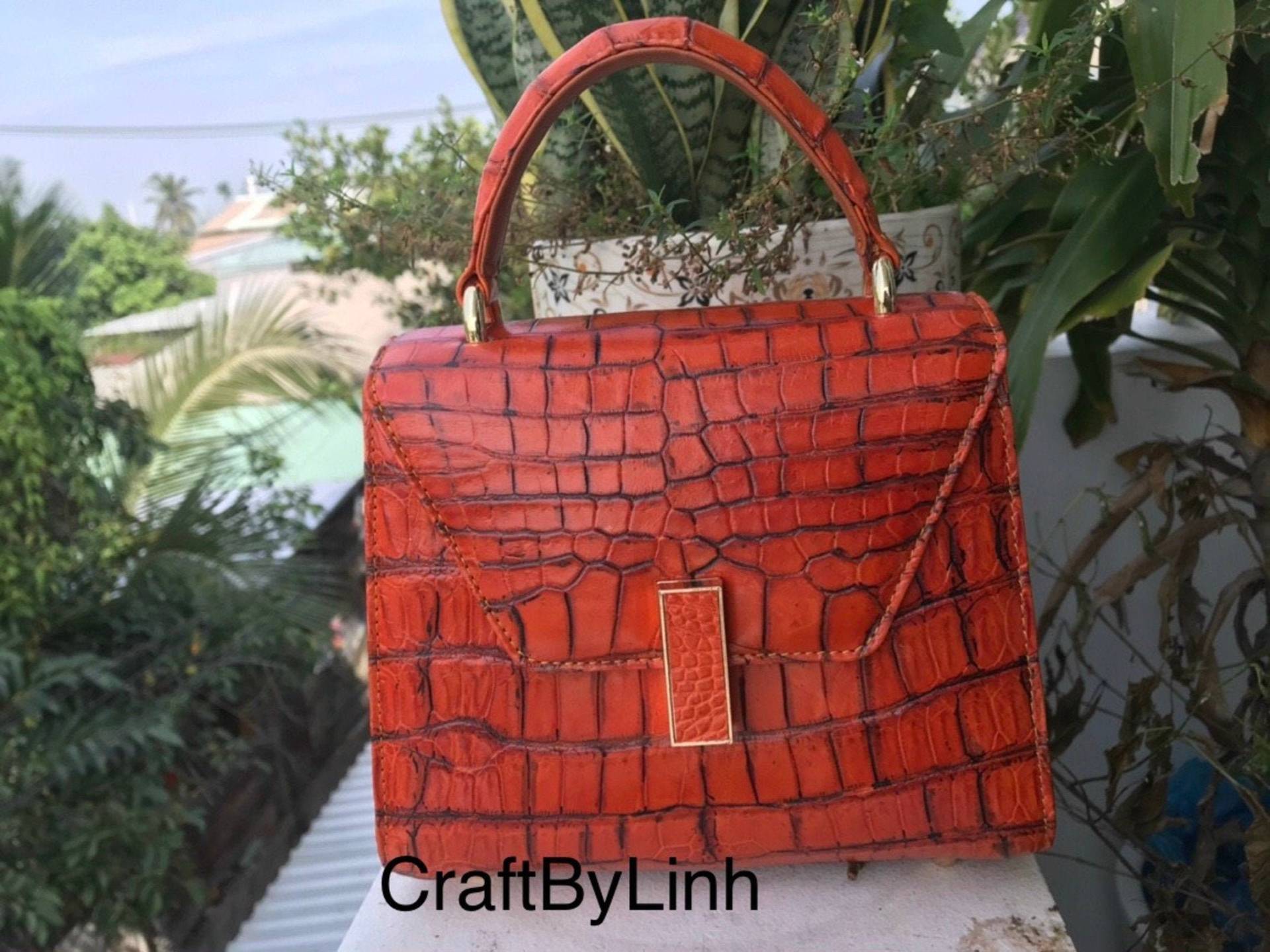 Echte Al-Li Handtasche Für Mädchen, Fashion Girl, Handtasche, Damen Geldbörse, Leder Luxus Designer Frauen von CraftByLinh