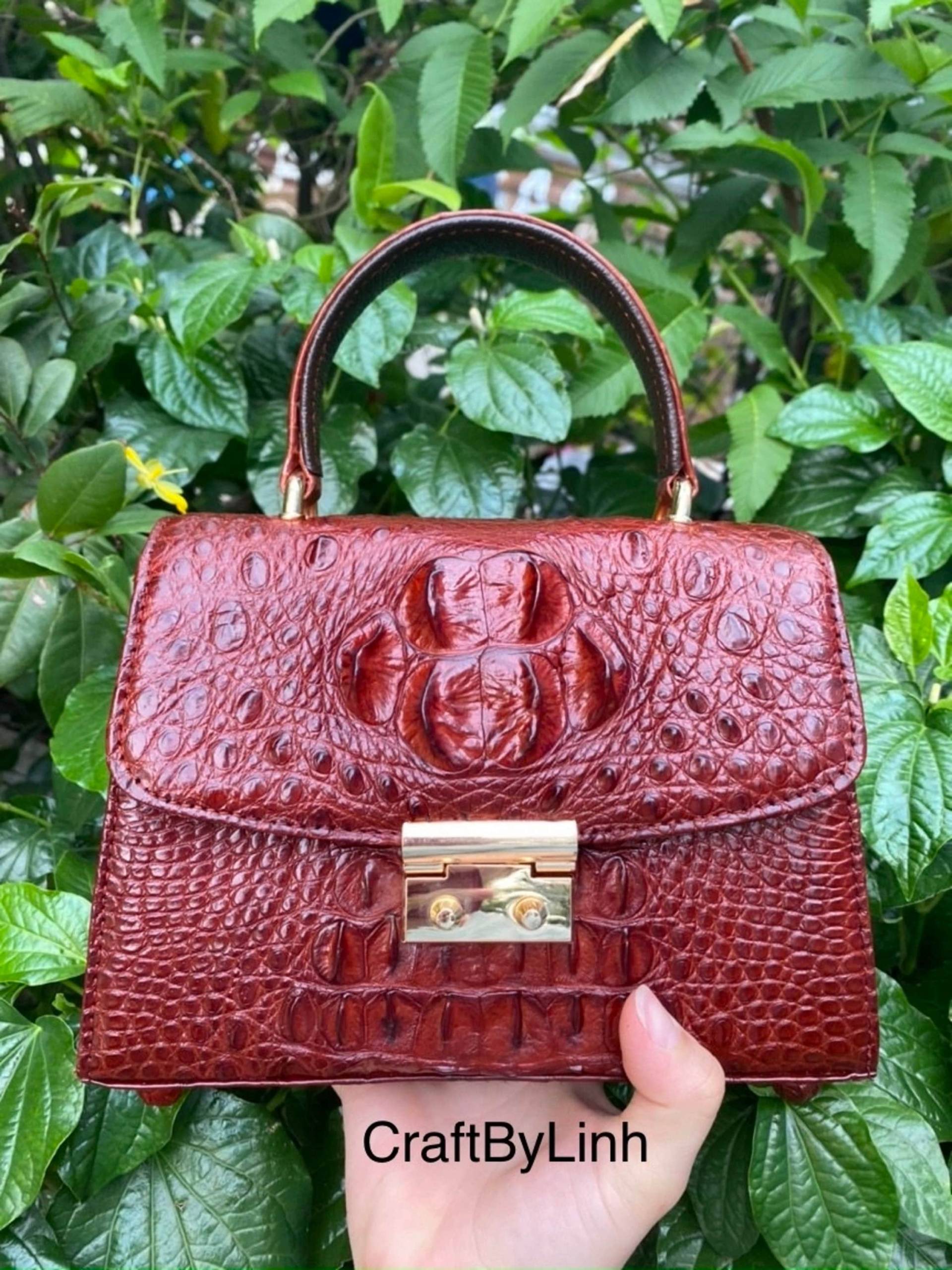 Echte Al-Li Handtasche Für Mädchen, Fashion Girl, Handtasche, Damen Geldbörse, Leder Luxus Designer Frauen von CraftByLinh