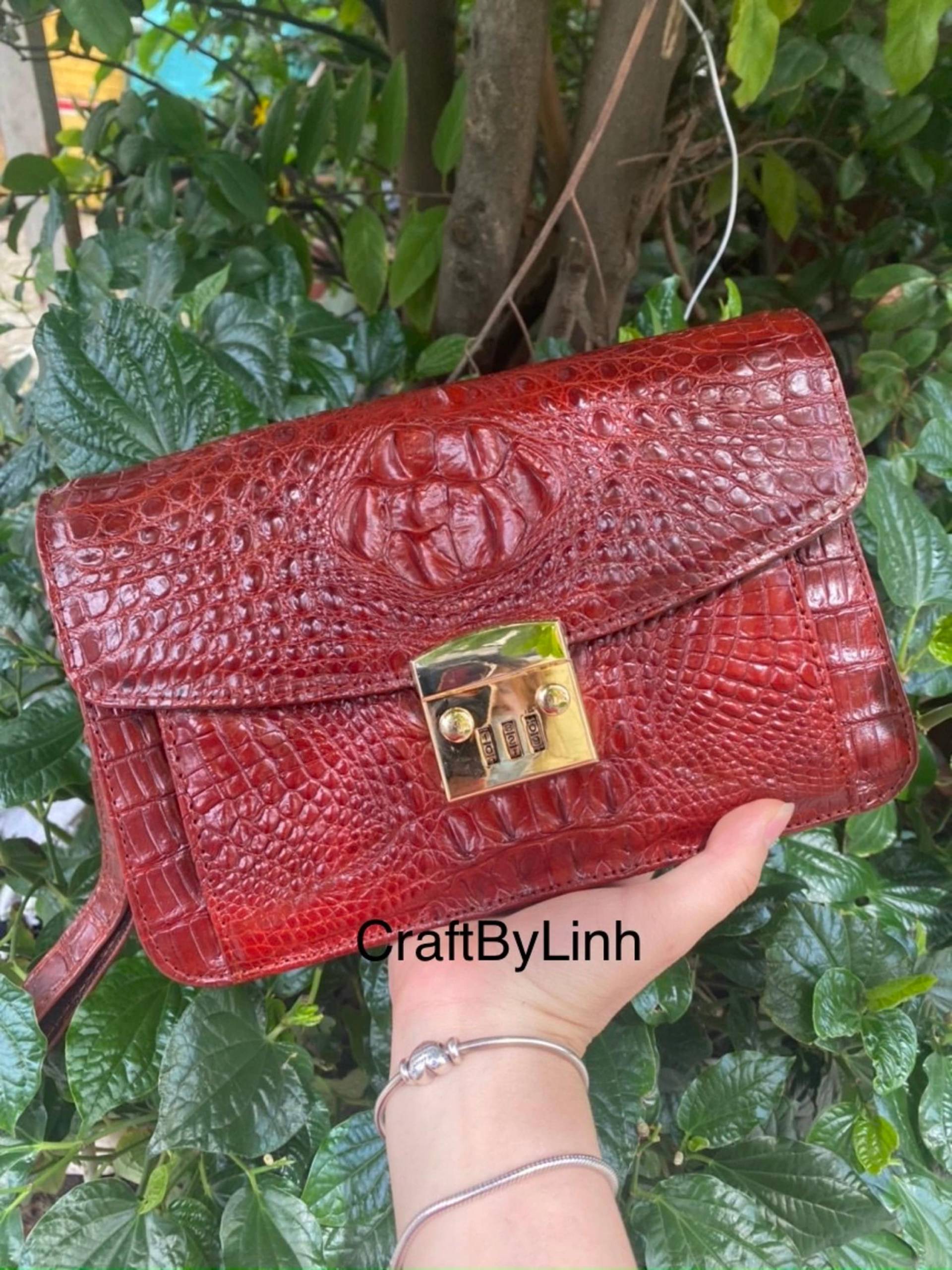 Echte Al-Li Handtasche Für Mädchen, Fashion Girl, Handtasche, Damen Geldbörse, Leder Luxus Designer Frauen von CraftByLinh
