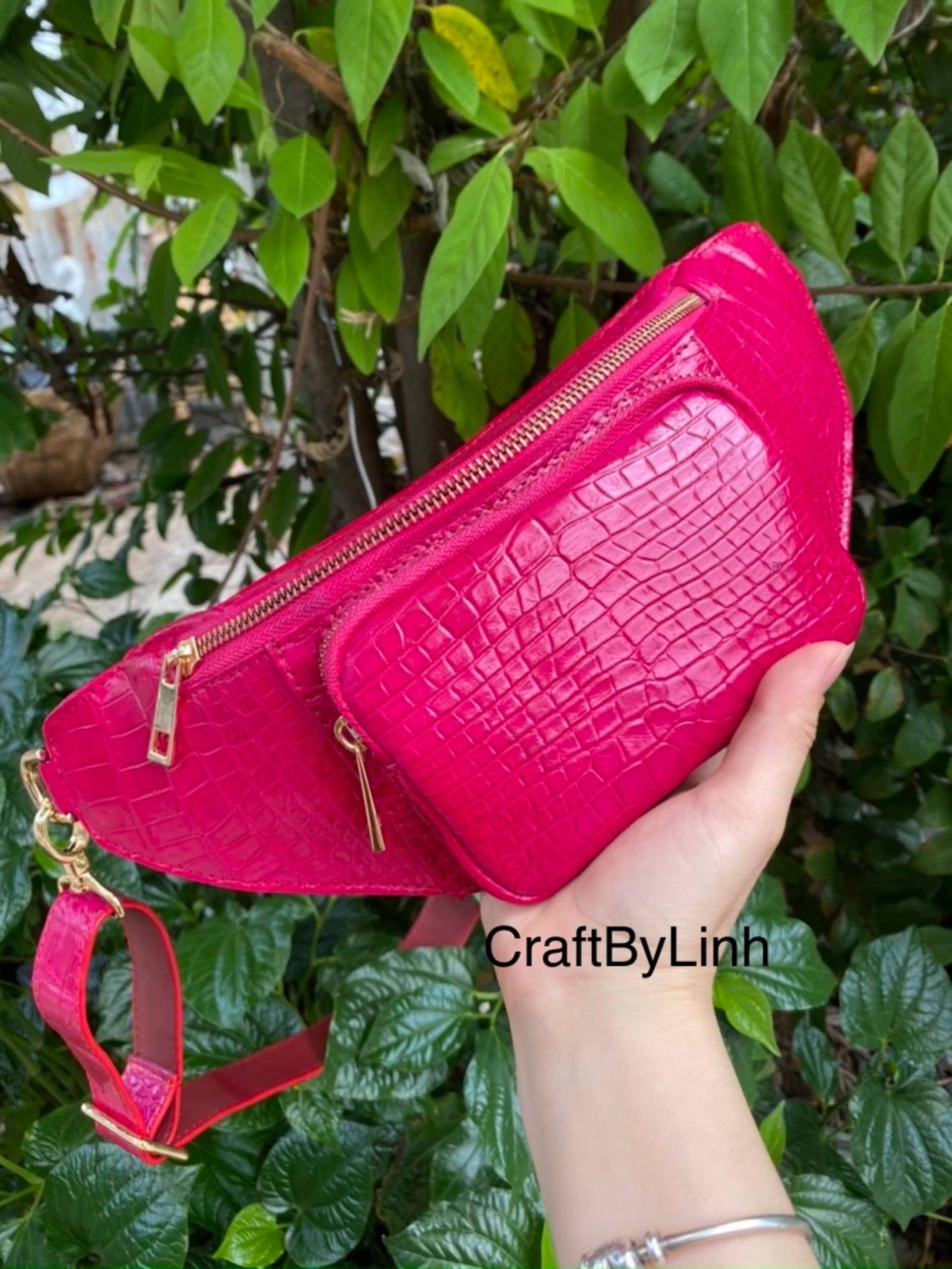 Echte Al-Li Handtasche Für Männer Und Frauen, Crossbody Herren, Echte Leder Handtasche, Luxus Designer Aktiv von CraftByLinh