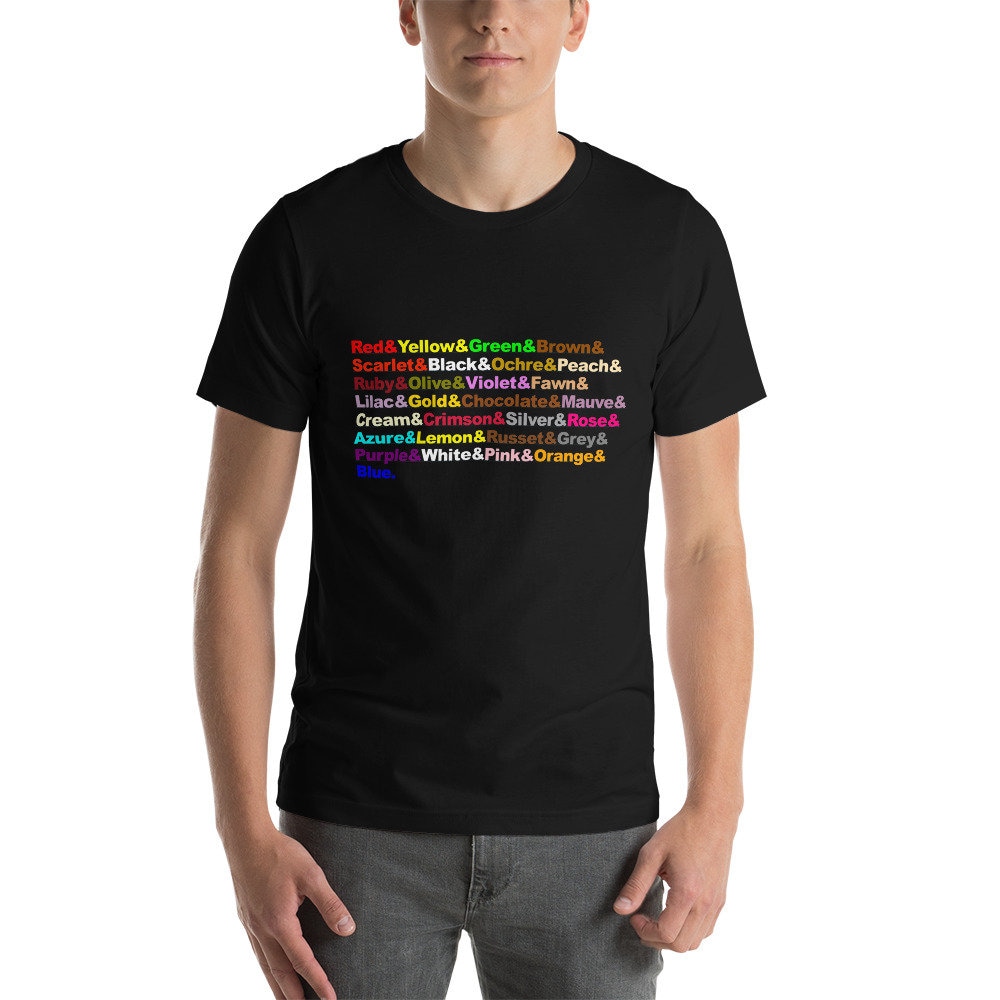 Dreamcoat Colors - Unisex Shirt Tshirt Inspiriert Von Joseph & The Amazing Metallic Songtexten Broadway Musical Größen Bis 4xl Dreamcoat Colors - Unisex Shirt Tshirt Inspiriert Von Joseph & The Amazing Metallic Songtexten Broadway Musical Größen Bis 4xl von CraftDesignsByJ9