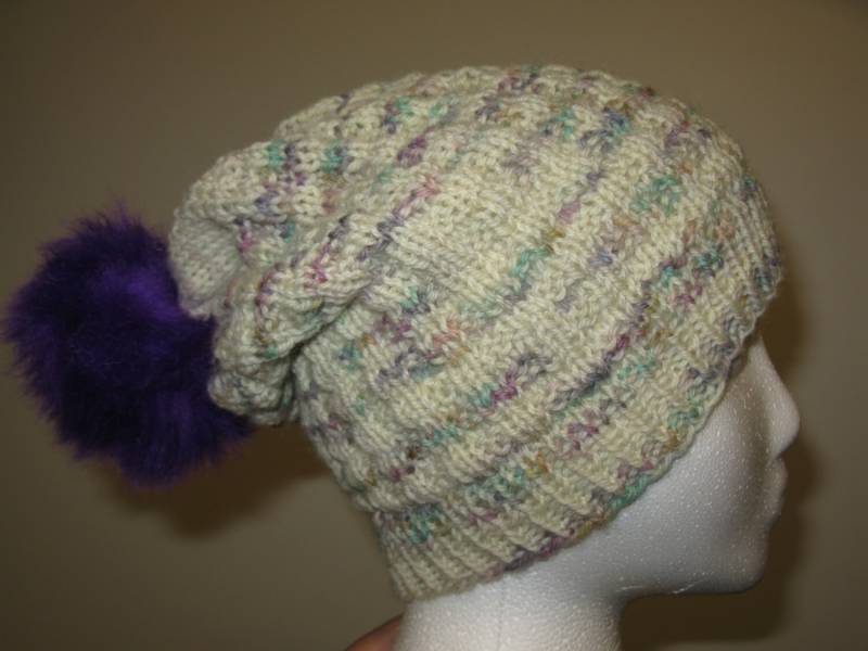 100% Wolle Strickmütze - Waffelstruktur von CraftOtaku