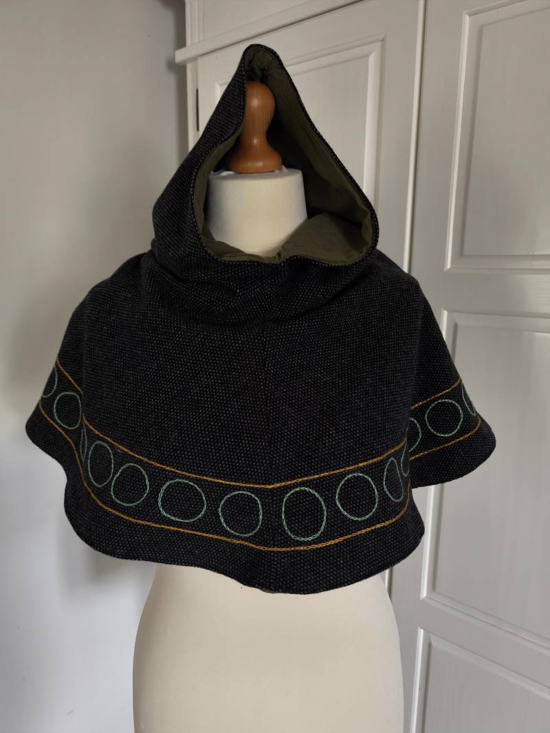 Mittelalterliche Haube Für Männer Und Frauen Aus Wolle von CraftStoreCz