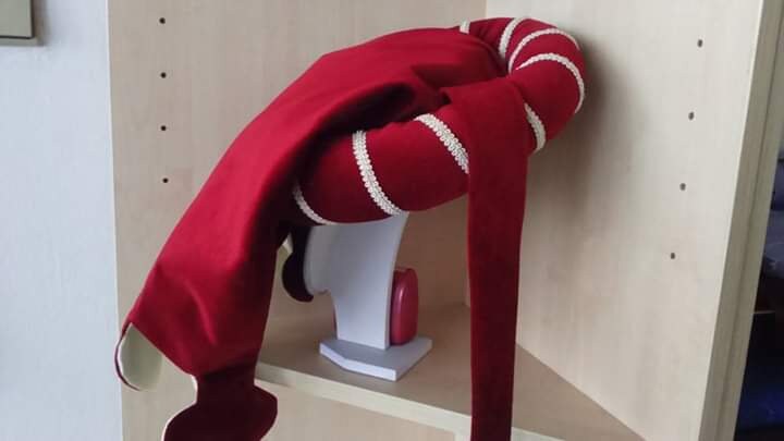 Roter Samt Mittelalter Kapuze Für Männer, Chaperone, Chaperon, Kopfschmuck von CraftStoreCz