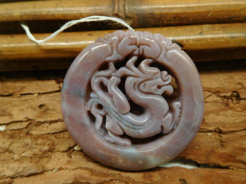 Ausgefallene Achat Edelstein Anhänger. Drachenanhänger | B2133 von CraftStoreGoods