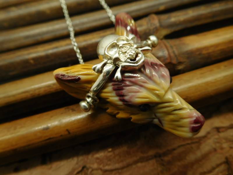 Individualisierung Wolfskopf Halskette. Silberkette Mit Tieranhänger. Totenkopf Silber Wolf Personalisierte Halskette(B4049 von CraftStoreGoods