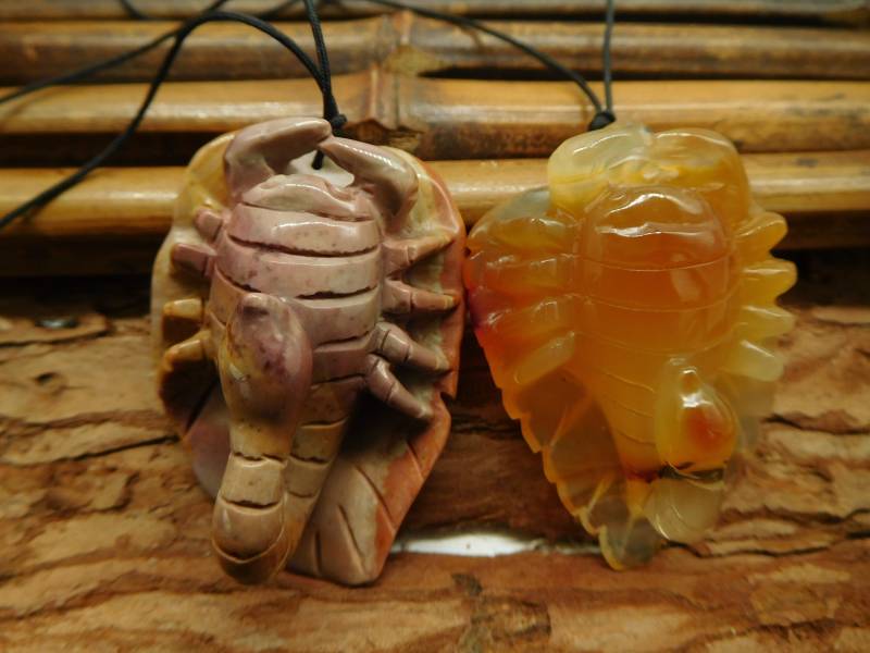 Succor Creek Bild Jaspis Geschnitzt Skorpion Naturstein Geschenk. Roter Achat Geschnitzter Skorpion. Edelstein Schmuck. Einzigartiger von CraftStoreGoods