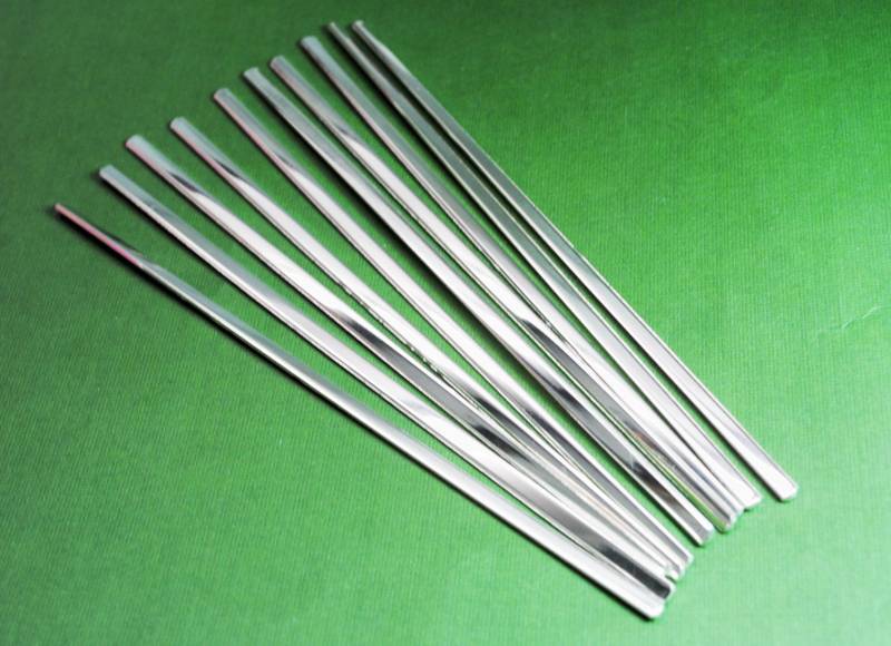 Zehn 1/8 "sterling Silber 16G Armband-Rohlinge - "x 6" Schmale Manschetten-Rohlinge Zum Handstempeln Zehn 1/8 "sterling Silber 16G Armband-Rohlinge - "x 6" Schmale Manschetten-Rohlinge Zum Handstempeln von CraftSupplyCorner