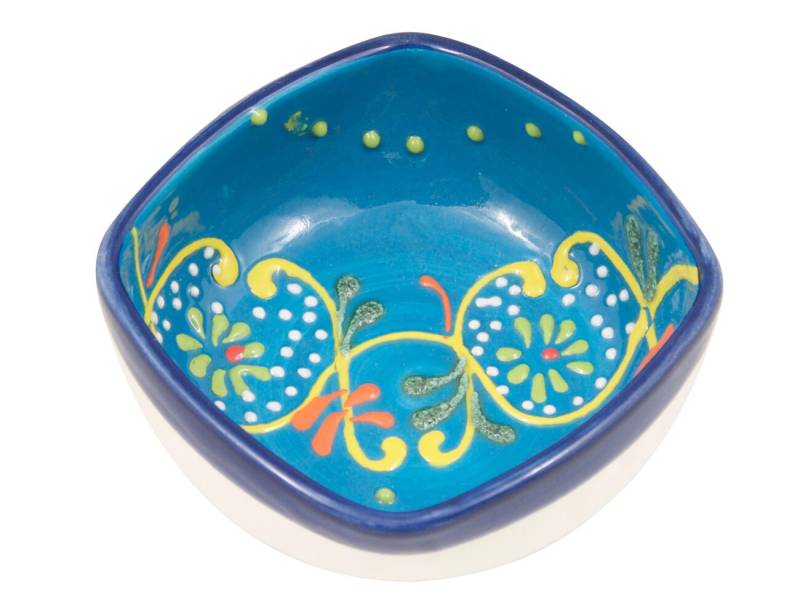 Hand Bemalt Ring Dish Trinket Bowl | Schmuck Holder Vier | 4 Zoll Dekorative Keramikschale Hand Bemalt Ring Dish Trinket Bowl | Schmuck Holder Vier | 4 Zoll Dekorative Keramikschale von CraftSupplyUS