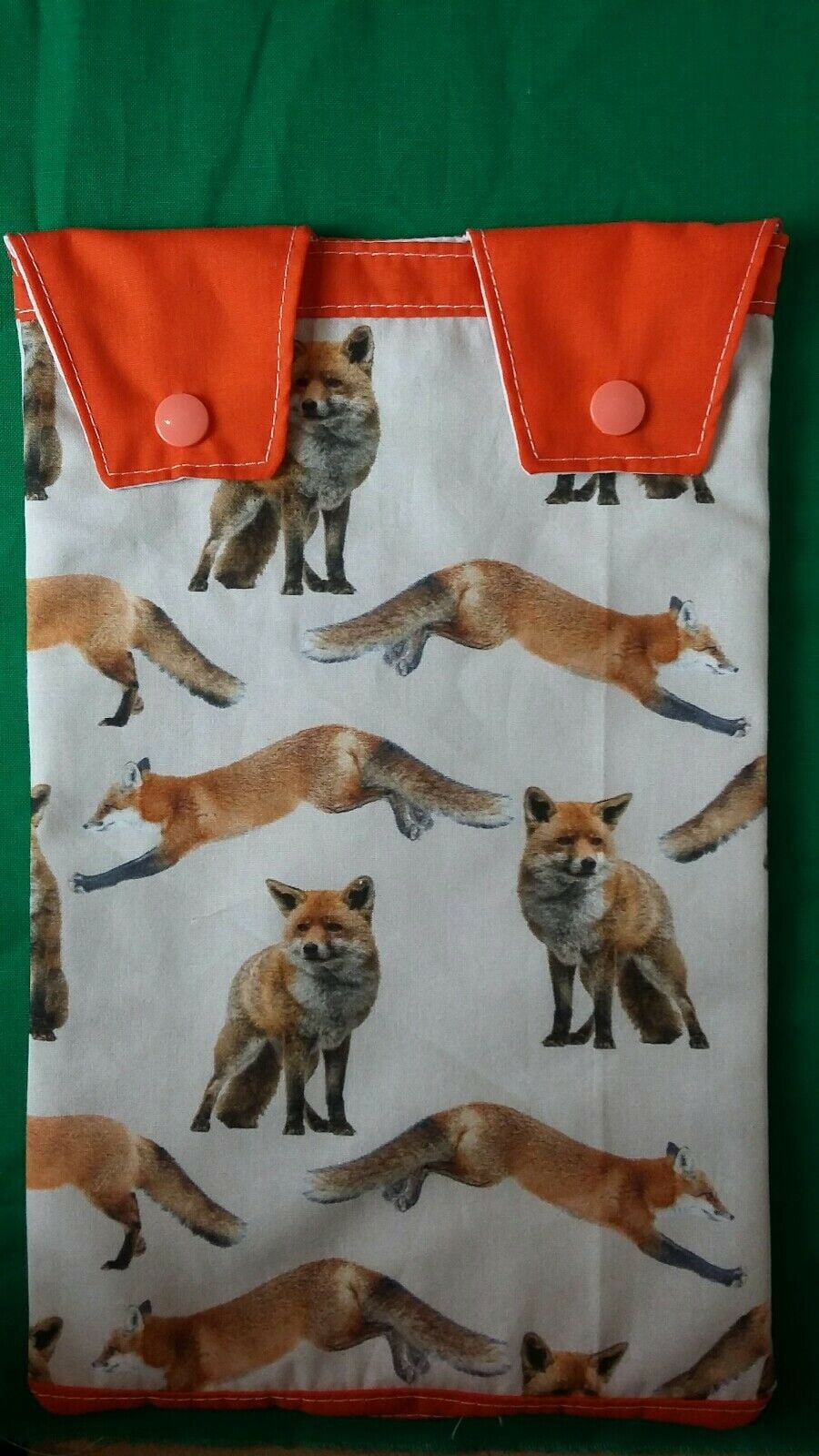 Cathener Beinbeutel Abdeckung. Füchse. Gedruckt Design. Komplett Abwaschbar von CraftbyTiana