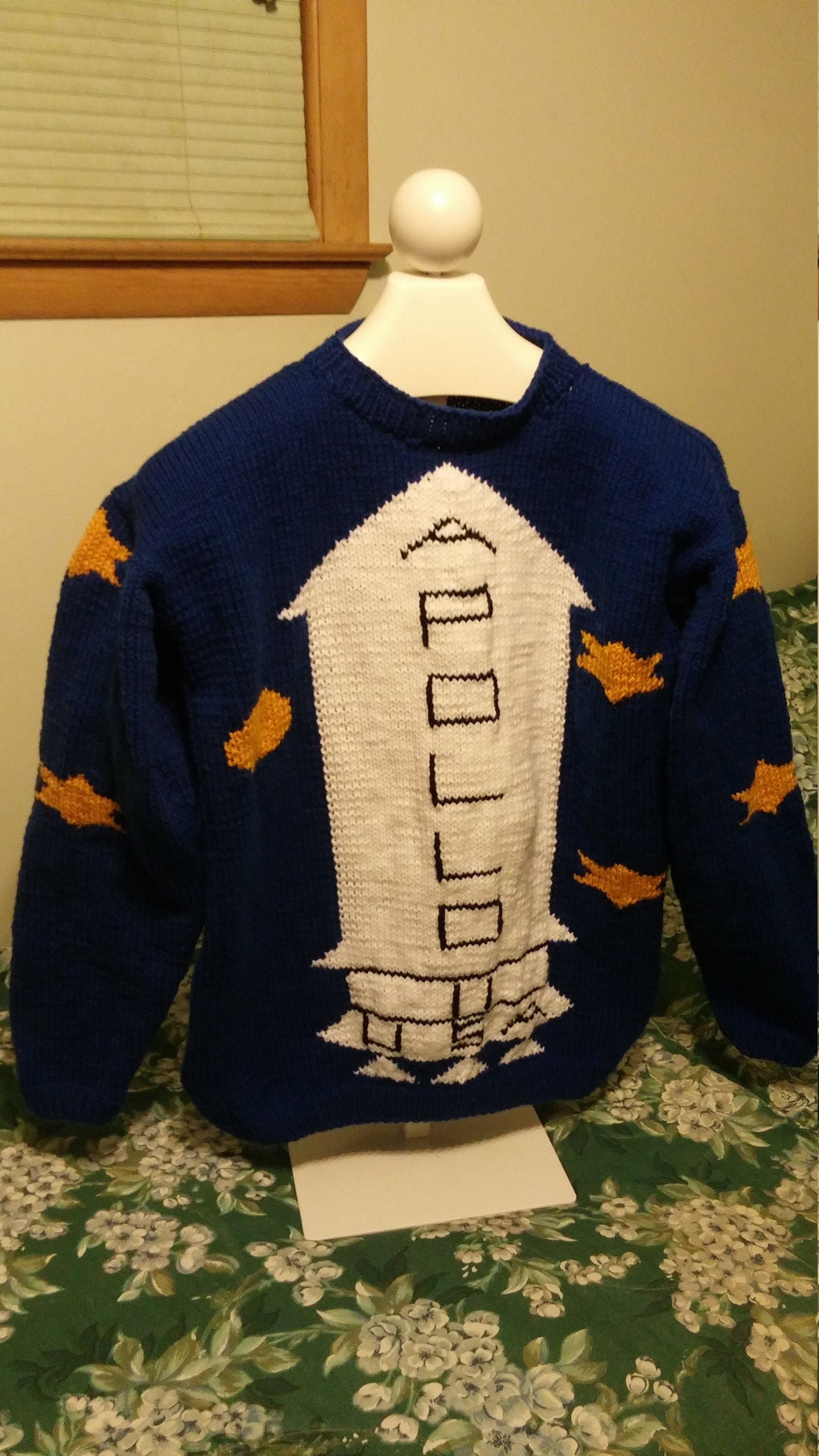 Gestrickter Kubrick Apollo Pullover Aus Der Shining-xs, S, & M - Auf Bestellung Gefertigt Gestrickter Kubrick Apollo Pullover Aus Der Shining-xs, S, & M - Auf Bestellung Gefertigt von CraftingAddiction