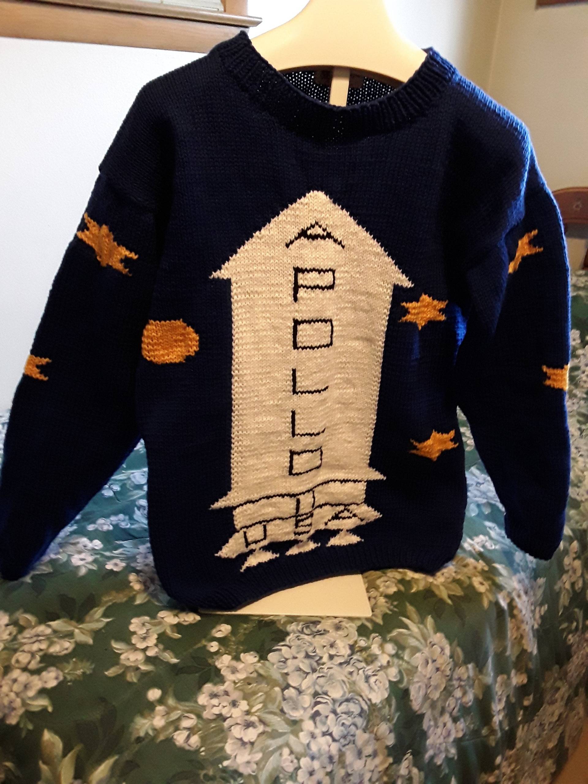 Gestrickter Kubrick Apollo Pullover Von Den Shining-L & Xl - Auf Bestellung Gestrickter Kubrick Apollo Pullover Von Den Shining-L & Xl - Auf Bestellung von CraftingAddiction