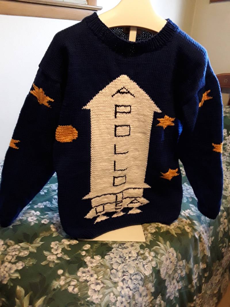 Gestrickter Kubrick Apollo Pullover Von Den Shining-L & Xl - Auf Bestellung Gestrickter Kubrick Apollo Pullover Von Den Shining-L & Xl - Auf Bestellung von CraftingAddiction