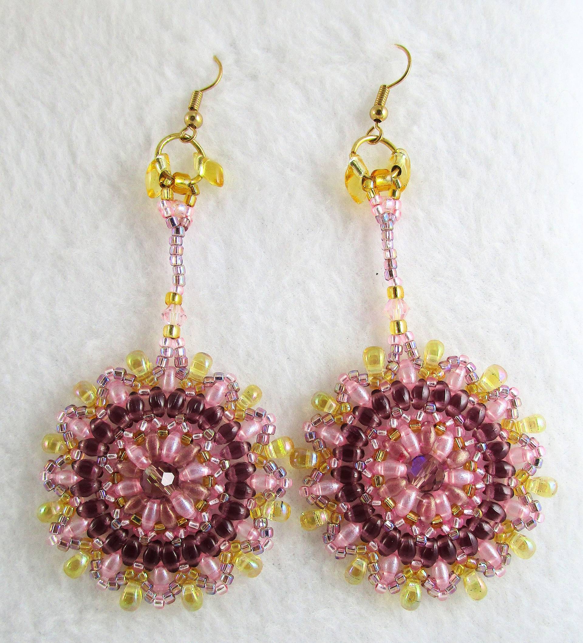 Goldenes Rosa Lila Mandala Goldenes Rosa Lila Mandala von CraftingCatherine09