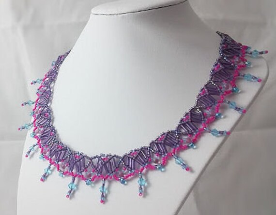 Mattes Lila Herzen von CraftingCatherine09