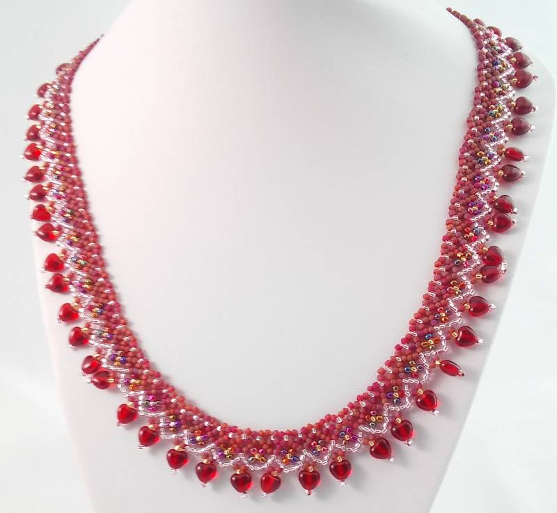 Rote Herzen Mit Pink von CraftingCatherine09