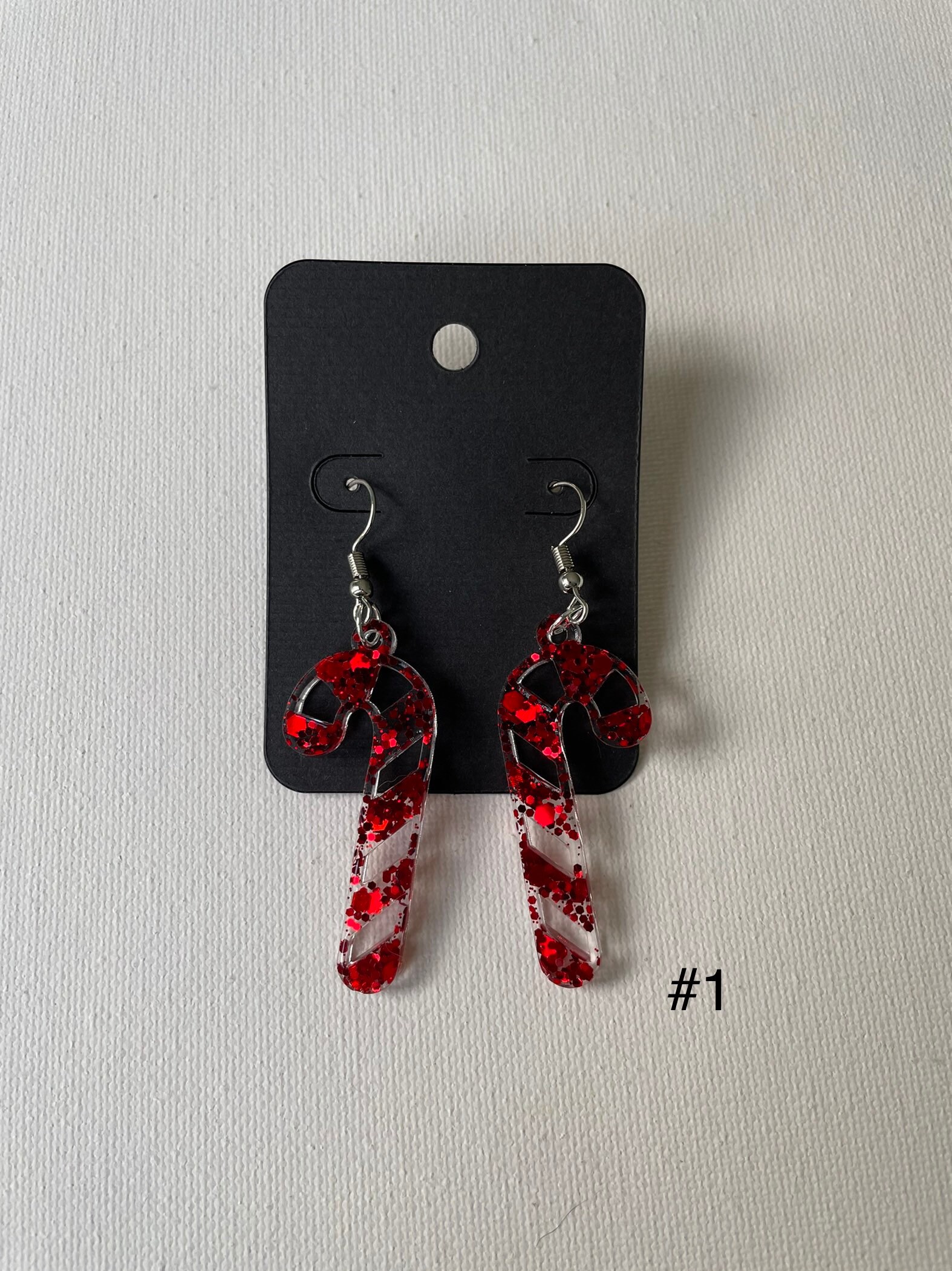 Candy Cane Ohrringe | Weihnachts Candy Cane Ohrringe | Weihnachts von CraftingWithAb