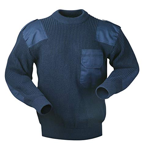 Arbeits Strickpullover Bundeswehr Troyer Pullover Arbeitspullover Gr. S-XXXL (M) von Craftland