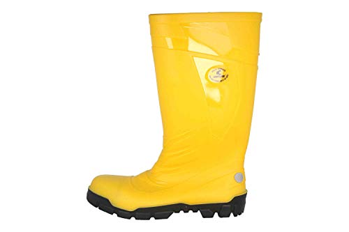 Craftland Ronco Gummistiefel - S5 Sicherheitsstiefel in Übergrößen Gelb 35310 große Herrenschuhe, Größe:47 von Craftland