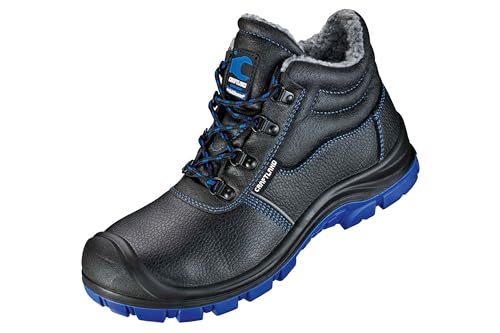 Craftland S3 *FELIN* WINTERSCHNÜRSTIEFEL Arbeitsschuhe in Übergrößen Schwarz 33410 große Unisexschuhe, Größe:43 von Craftland