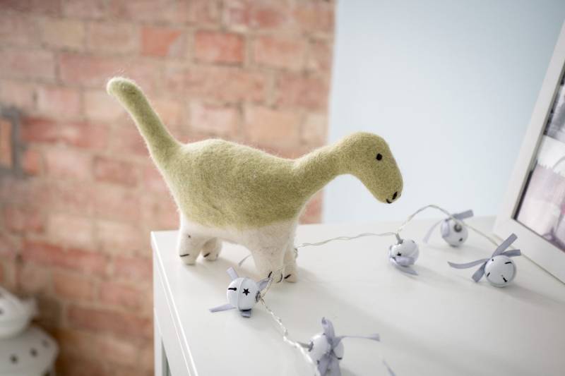 Dinosaurier - Filz Haustier Von 100% Wolle von Craftmano