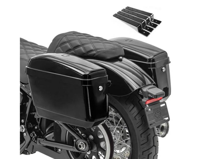 Craftride Fahrradkoffer Motorrad Seitenkoffer Set Craftride Nevada je 20L von Craftride