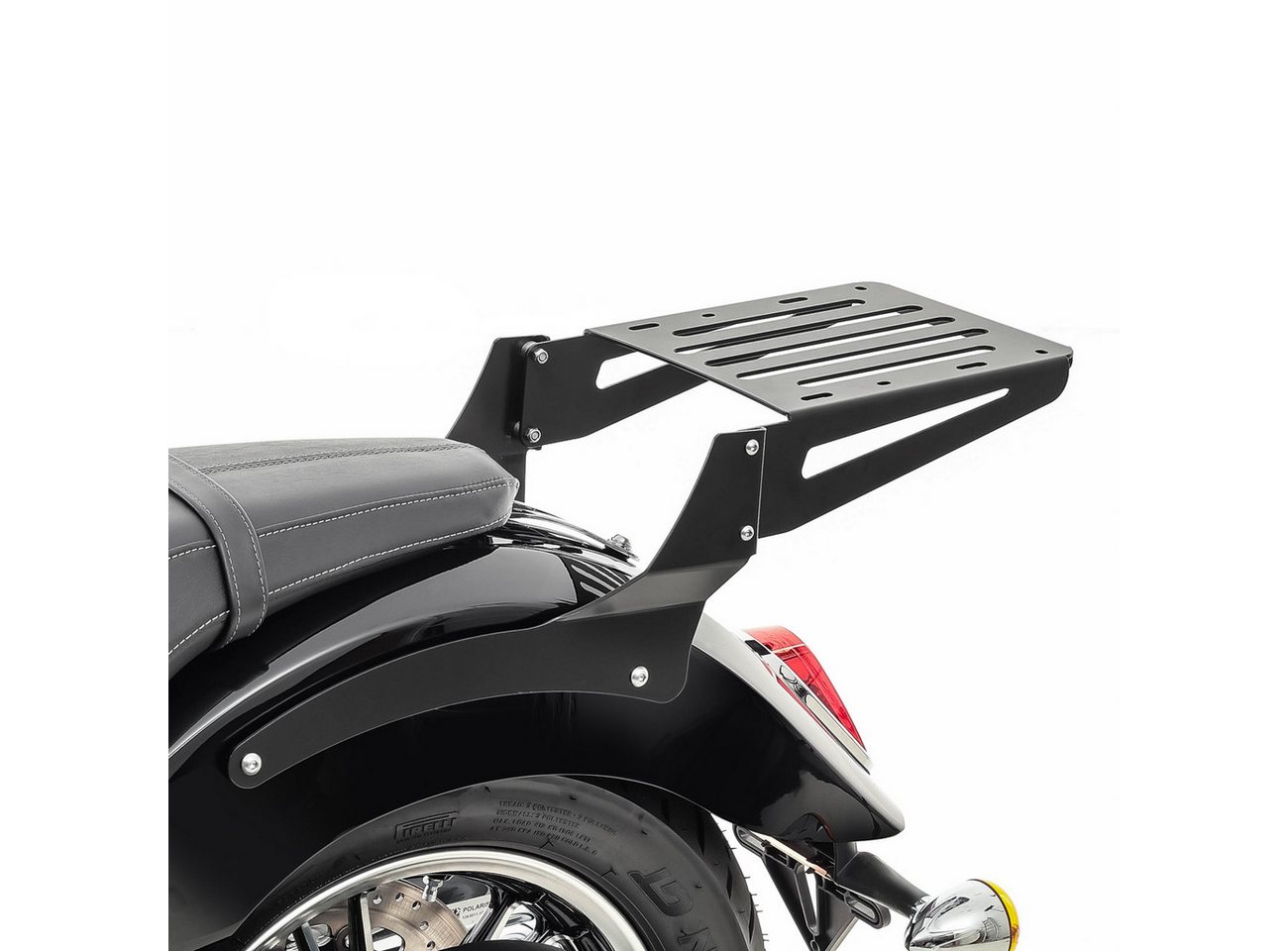 Craftride Reisetasche Gepäckträger für Indian Scout / Sixty 15-23 Gepäckbrücke # schwarz von Craftride