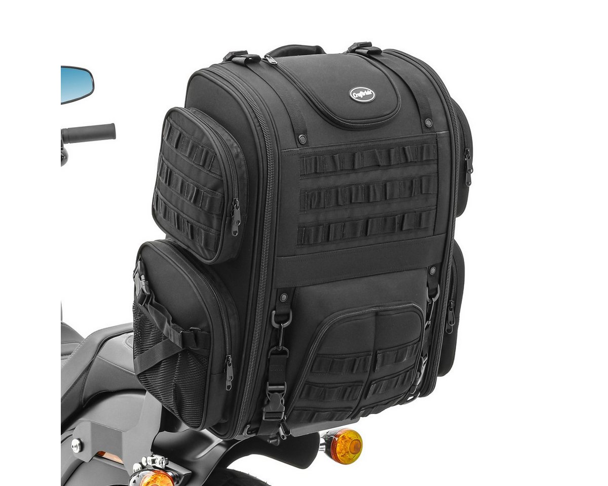 Craftride Reisetasche Sissybar Tasche für Chopper / Custombike Special M57 57-60L CB45341 von Craftride