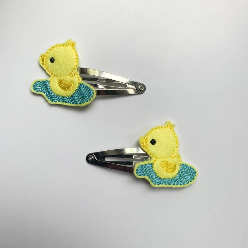 Ente Haarspangen von CraftsSewSweet
