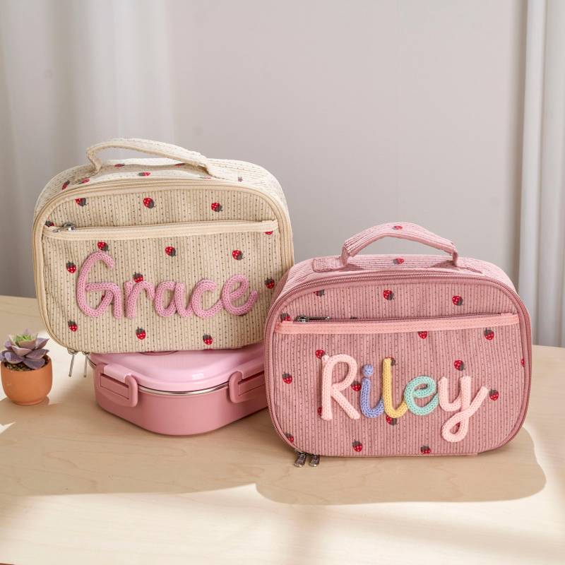 Personalisierte Lunchbox Tasche Back To School Kid's Lunch Tote von CraftsTimelessUS
