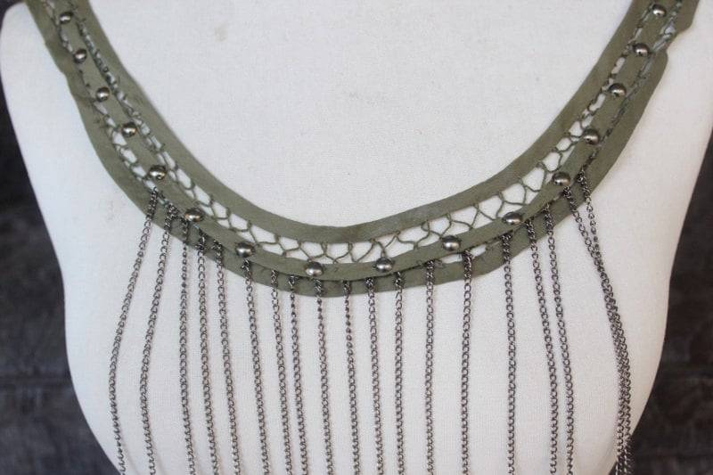 Applikation Bestickte Mit Kette 1 Stück von CraftsWarehouseHub