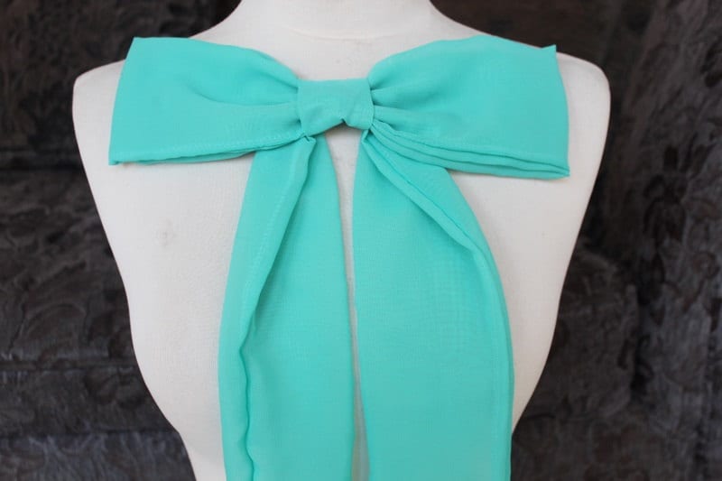 Süße Chiffon Schleife Mint Farbe/ von CraftsWarehouseHub
