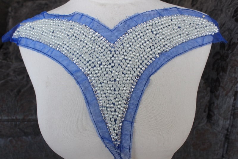 Süße Perlen Applikationen Farbe Mit Strass 1 Stück Angebot von CraftsWarehouseHub