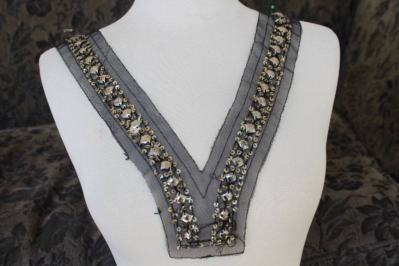 Süße Perlen Und Gestickte Applikationen 1 Stück Angebot von CraftsWarehouseHub