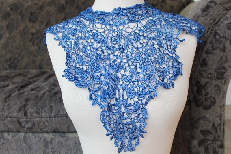 Süße Venedig Applikation Blau Farbe 1 Stück Auflistung von CraftsWarehouseHub