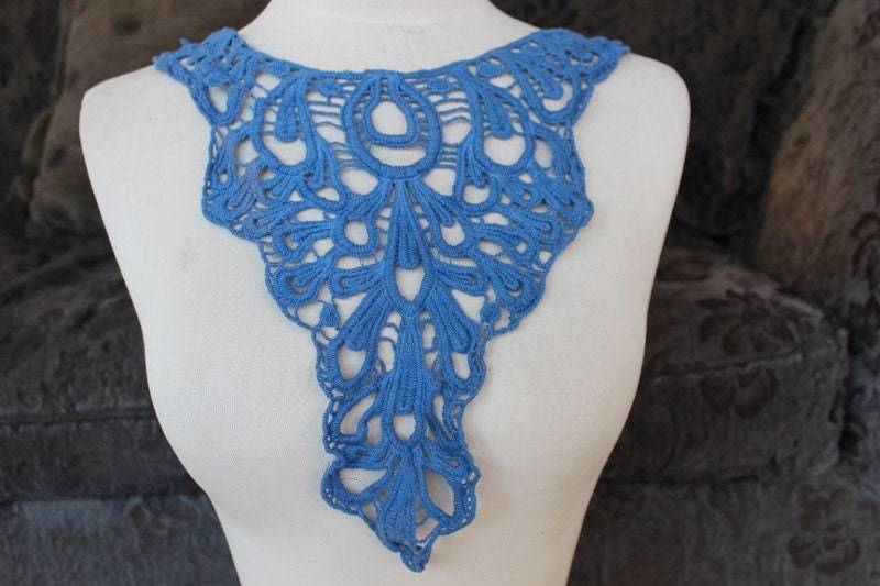 Süße Venedig Applikation Royalblau 1 Stück Angebot von CraftsWarehouseHub