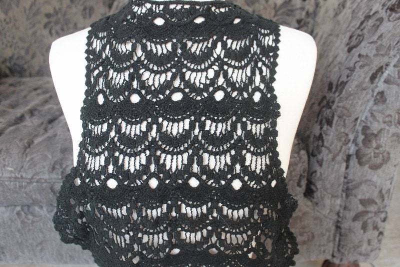 Süße Venedig Applikation Schwarz 1 Stück Angebot von CraftsWarehouseHub