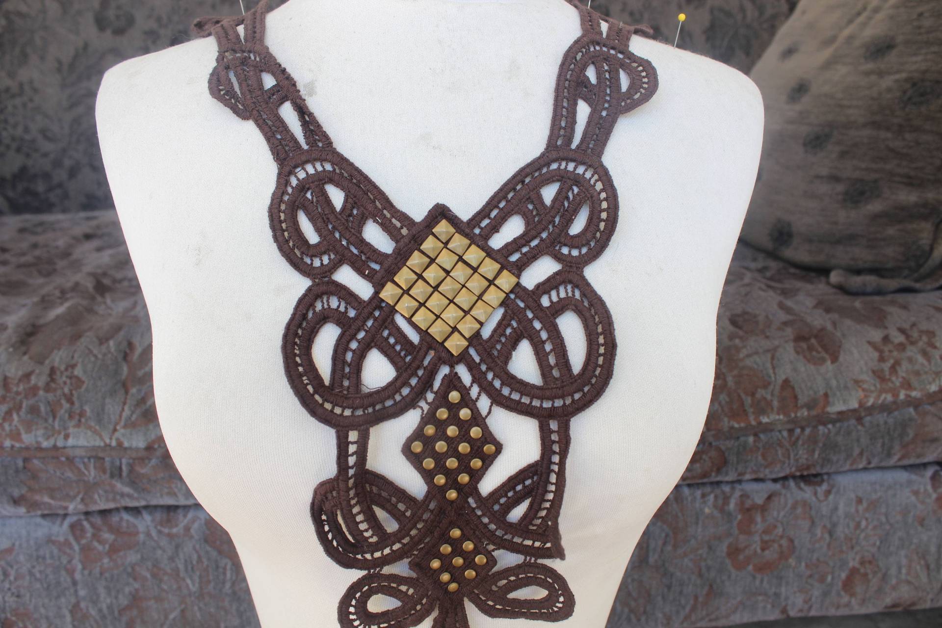 Süße Venedig Applikationen Farbe Mit Nieten 1 Stück Angebot von CraftsWarehouseHub