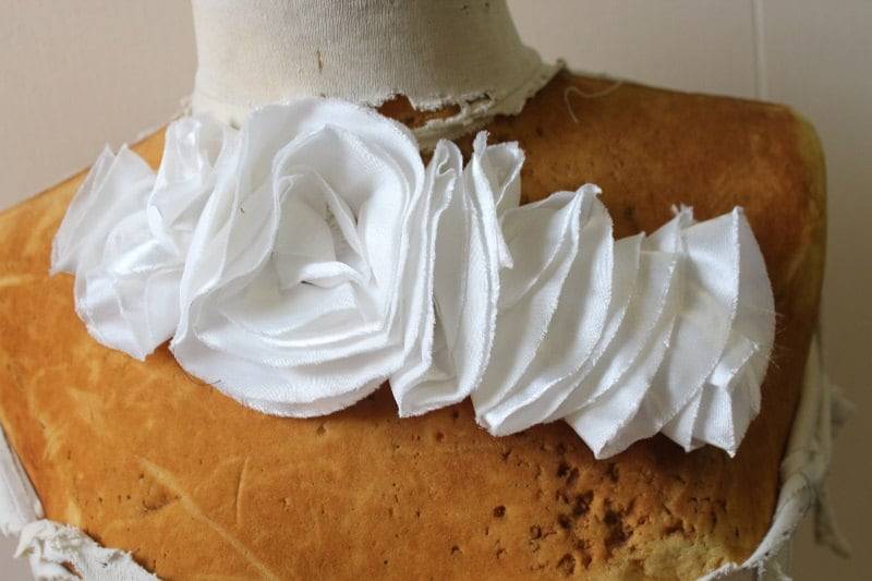 Süße Weiße Applikationen Zum Nähen/Selbst Besticken von CraftsWarehouseHub