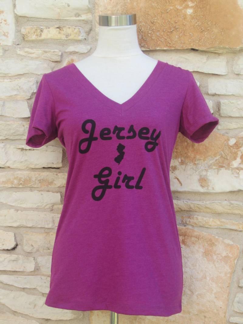 Jersey Girl Doppelseitiges Damenshirt von CraftsbyCasaverde