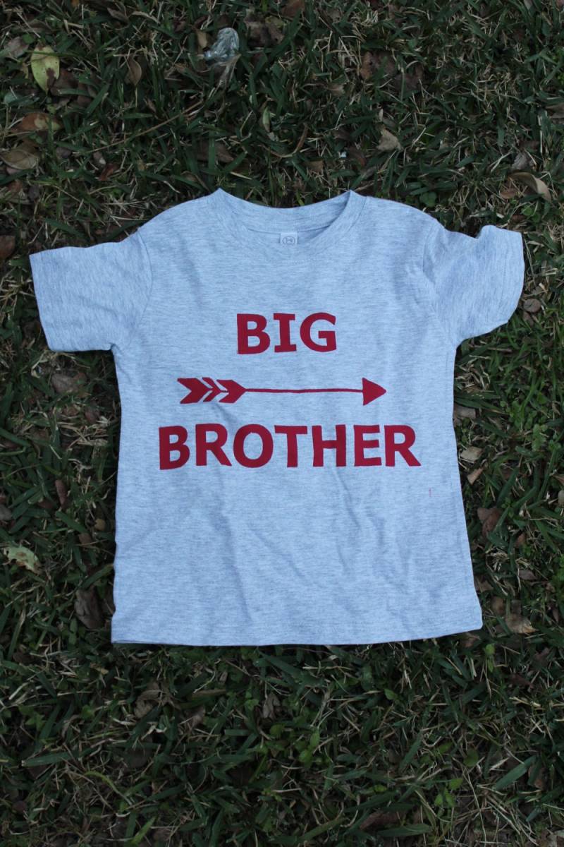 Kinder Große Bruder Doppelseitiges Shirt von CraftsbyCasaverde