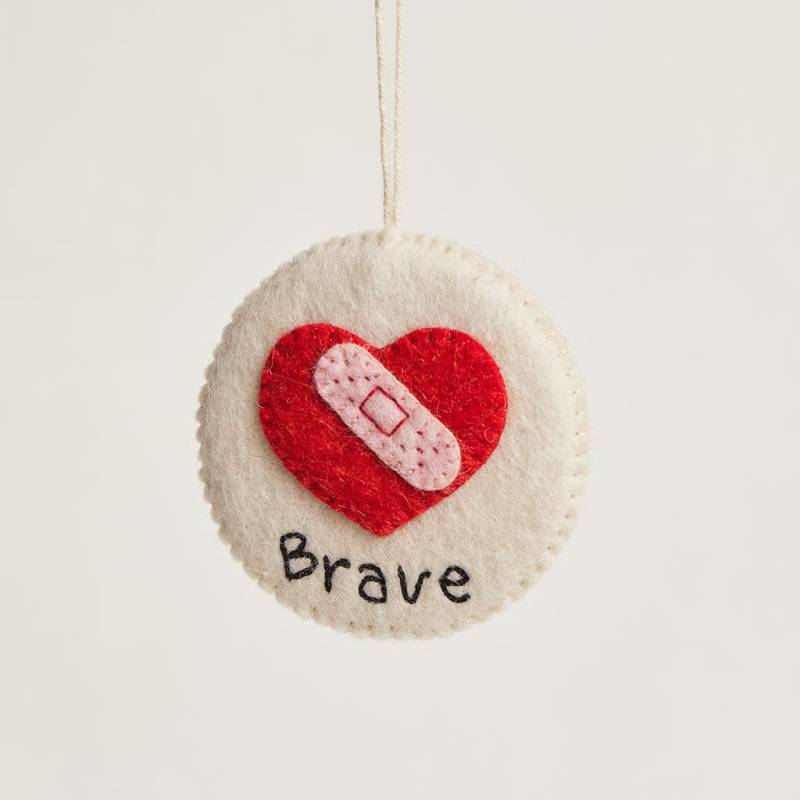 Tapfer Mit Liebe Abzeichen, Hand Gefilzte Ausbesserung Herz Pin, Handmade Merit Award Tapfer Mit Liebe Abzeichen, Hand Gefilzte Ausbesserung Herz Pin, Handmade Merit Award von Craftspring